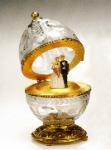 St. Petersberg Crystal Eggs - Bride and Groom (a cake topper!?)