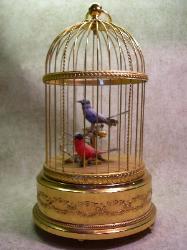 Singing Bird Cage Automaton - Swiss 1900s